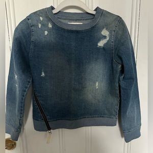 💙JEAN CREW NECK SHIRT 💙